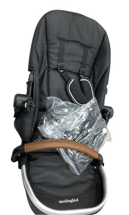Shop Mockingbird 2nd Seat Kit 2.0, Black, Silver With Penny Leather, Windowpane at GoodBuy Gear