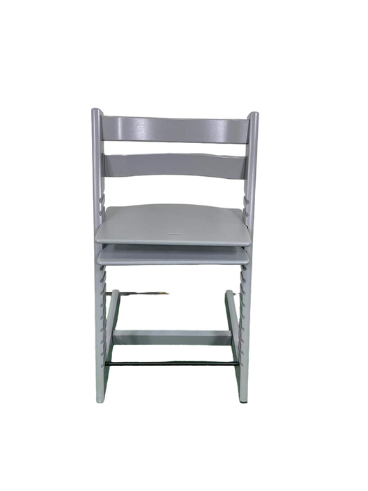 used Stokke Tripp Trapp Chair, Storm Grey