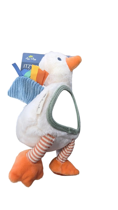 Itzy Ritzy Sensory Tummy Time Toy Mirror, Goose