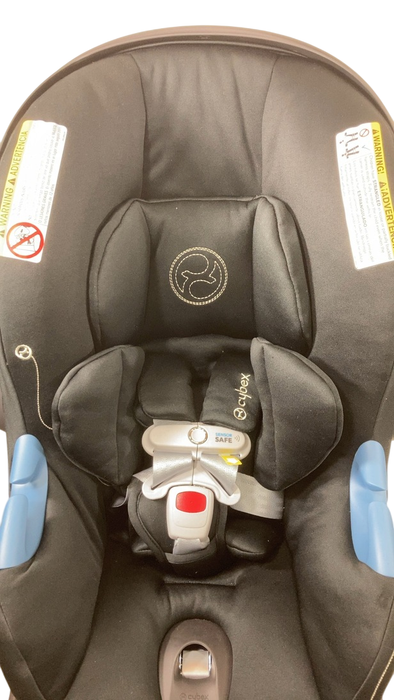 Shop Cybex Eos and Aton G Swivel Travel System, 2024, Black Frame, Moon Black at GoodBuy Gear