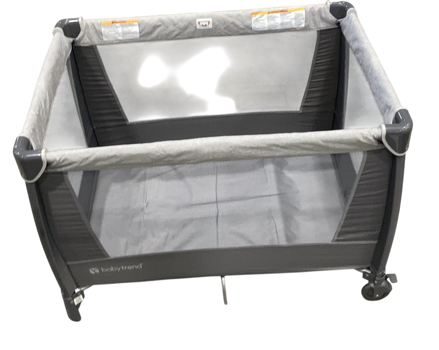 Shop Baby Trend Simply Smart Nursery Center Playard, 2.0, Shale Gray at GoodBuy Gear
