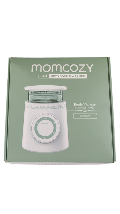 Shop Momcozy MW03 Portable Bottle Warmer, White/Sage at GoodBuy Gear