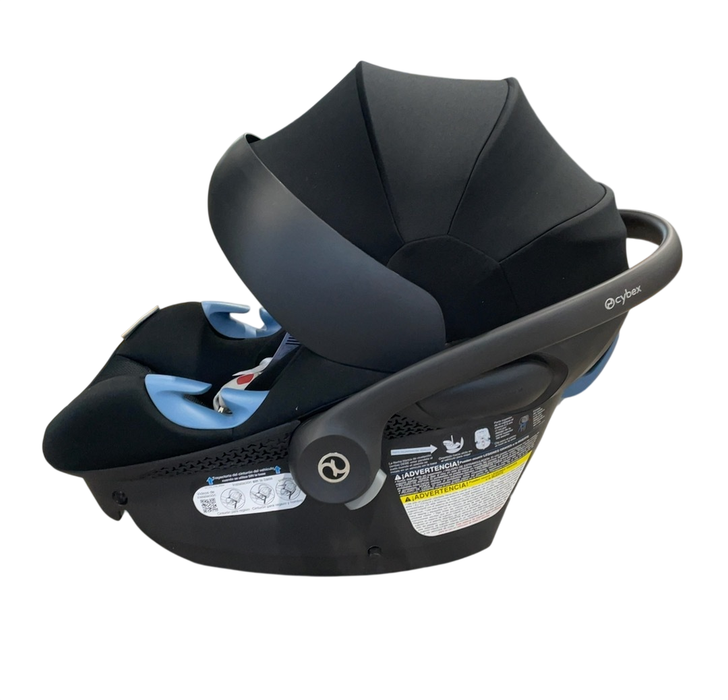 Shop Cybex Aton G2 Infant Car Seat with Load Leg Base, 2025, Moon Black at GoodBuy Gear