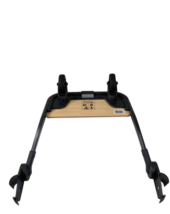 Shop UPPAbaby VISTA PiggyBack Ride-Along Board (2015+), Natural Wood/Black at GoodBuy Gear