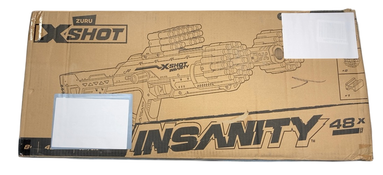 Shop Xshot Insanity Mad Mega Barrel, Blue at GoodBuy Gear