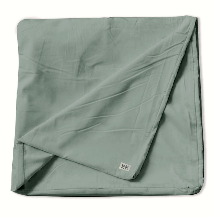 Toki Mats Padded Play Mat Cover, Sage Jersey Cover