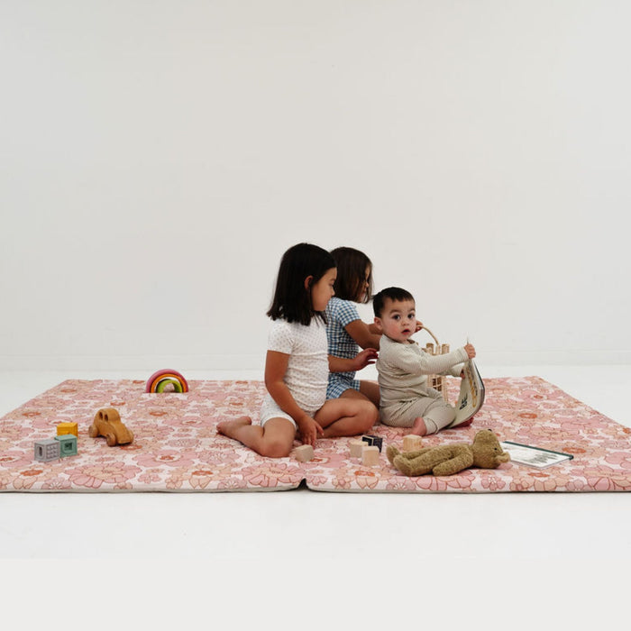 Toki Kids Blooms Organic Cotton Mat