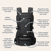 Shop Colugo The Baby Carrier, Black at GoodBuy Gear