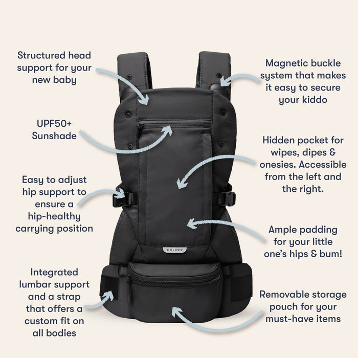 Shop Colugo The Baby Carrier, Black at GoodBuy Gear