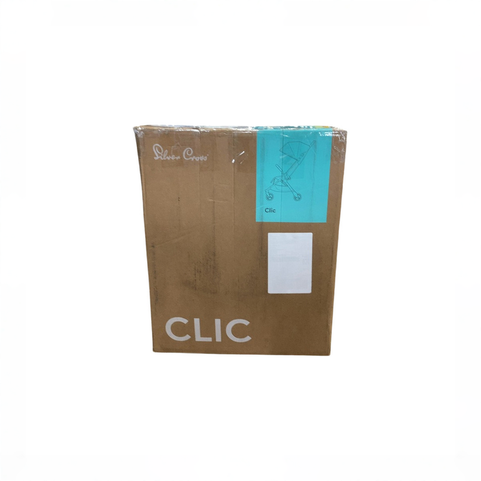 Shop Silver Cross Clic Super Compact Lightweight Stroller, 2025, Latte at GoodBuy Gear