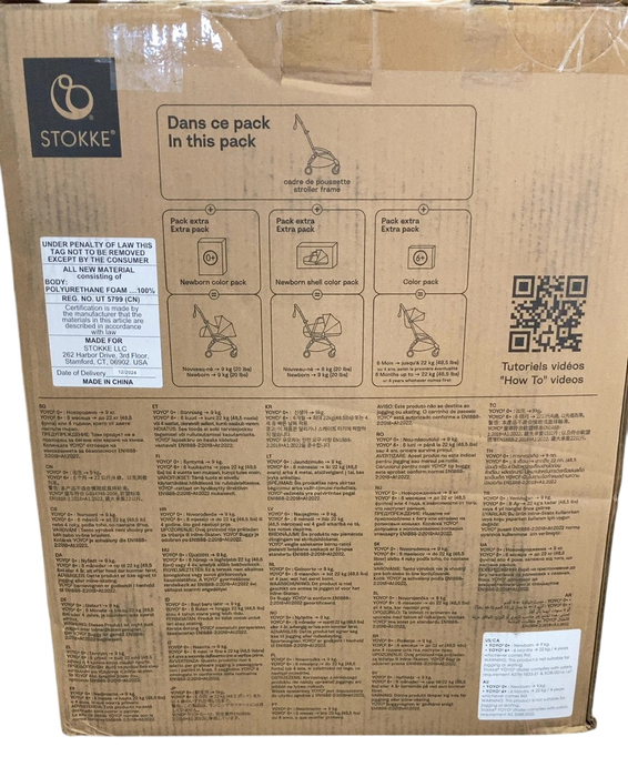 Shop Stokke YOYO3 Complete Stroller, 2024, Aqua, Black at GoodBuy Gear