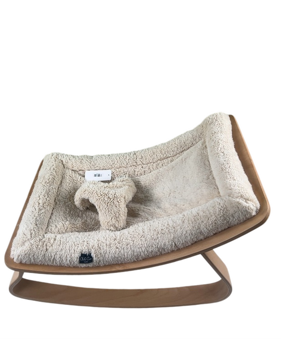 Shop Charlie Crane Levo Rocker, Beech, Fur Milk at GoodBuy Gear