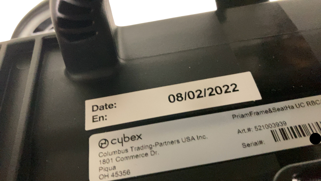 Shop Cybex PRIAM Stroller Frame And Seat, 2022, Rose Gold at GoodBuy Gear