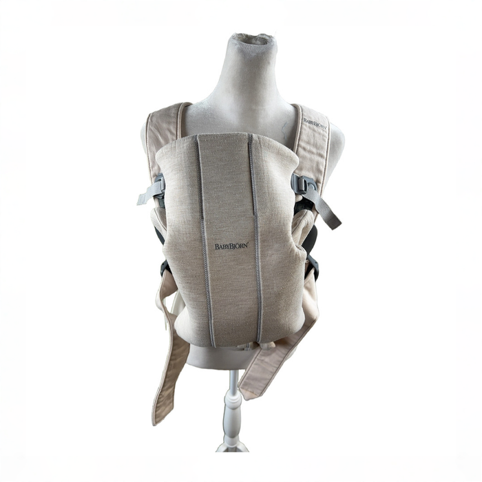 Shop BabyBjorn Baby Carrier Mini, Light Beige 3D Jersey at GoodBuy Gear