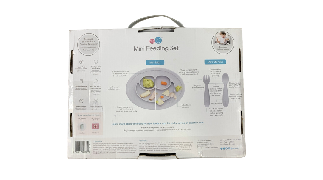 Shop ezpz Mini Feeding Set, Oat at GoodBuy Gear