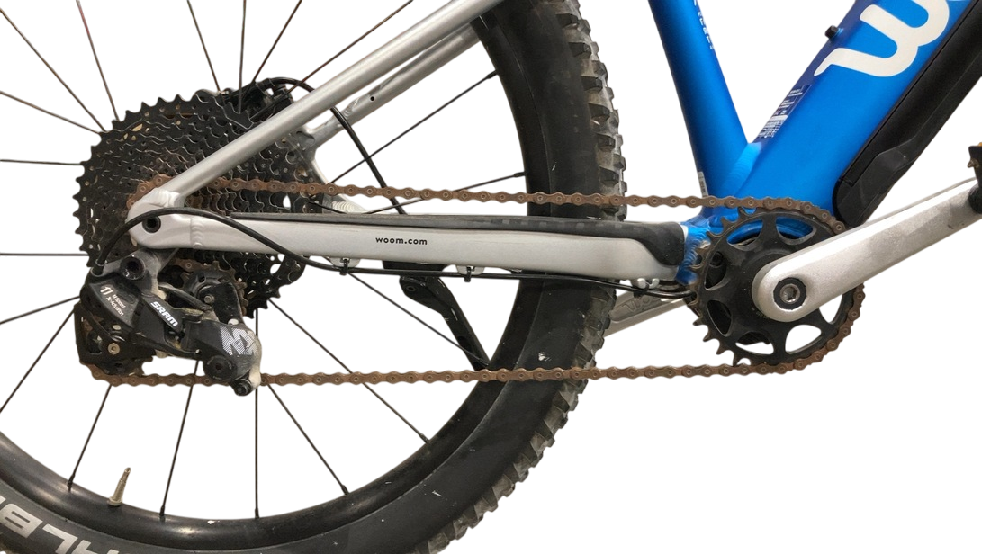 Shop Woom UP 5 Electric Mountain Bike, Electric Blue at GoodBuy Gear