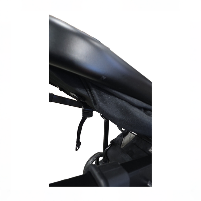 Shop Mompush Meteor 2 Stroller, 2026, Black, Black Frame at GoodBuy Gear