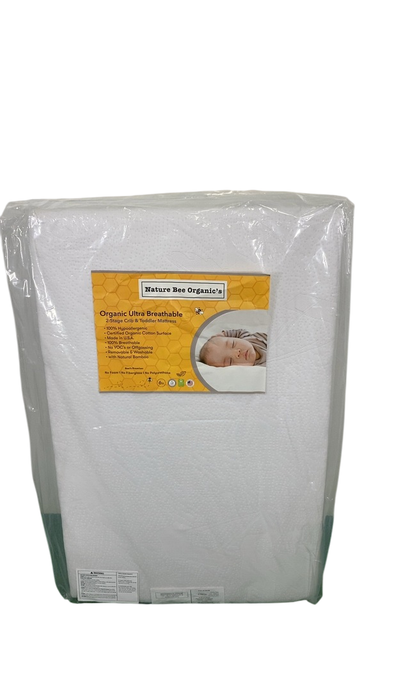 Shop Nature Bee Organics Mini Ultra Breathable 2-Stage Mattress, 24x38x5 at GoodBuy Gear