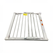 Shop Dreambaby Infinity Baby Gate for Stairs & Doorways w/Wide Walk-Thru Door, White at GoodBuy Gear