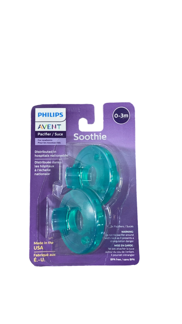 Philips Avent Soothie Pacifiers, Green, 0-3 Months, 2 Pack — GoodBuy Gear