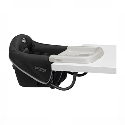 Shop Chicco Quickseat Hook-On Chair, Graphite at GoodBuy Gear