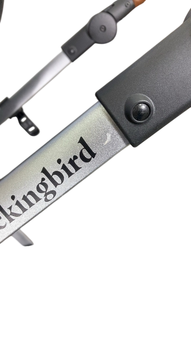 Shop Mockingbird Single to Double 2.0 Stroller, 2024, Silver With Penny Leather, Sky, Watercolor Drops at GoodBuy Gear