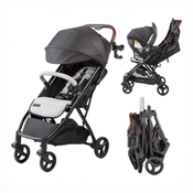 Shop Summer by Ingenuity 3D Quick Close CS+ Stroller, 2025, Gray at GoodBuy Gear