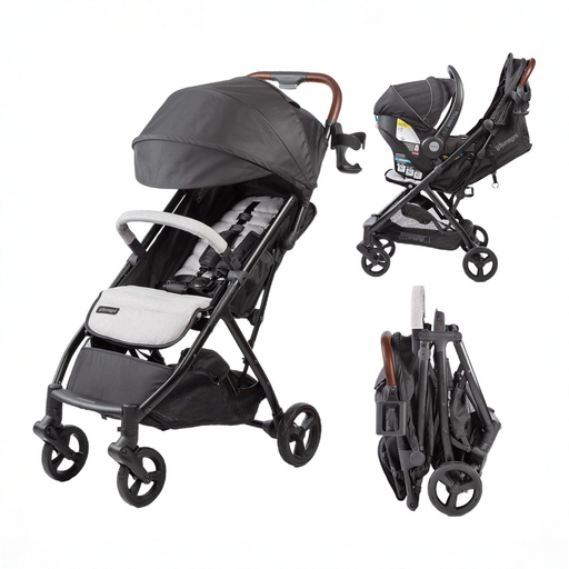 Shop Summer by Ingenuity 3D Quick Close CS+ Stroller, 2025, Gray at GoodBuy Gear