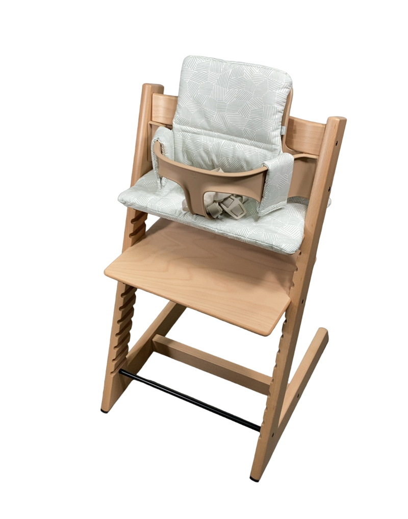 stokke tripp trapp lime green Stokke Tripp Trapp Complete High Chair, Natural, Mosaic Green, 1