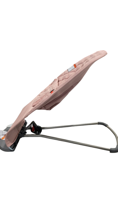 Shop BabyBjorn Bouncer Bliss, Dark Gray Frame, Old Rose Cotton at GoodBuy Gear