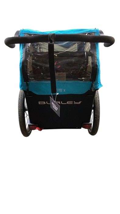 Shop Burley D’Lite X Bicycle Trailer Single, Aqua at GoodBuy Gear