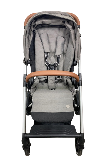 Shop Cybex Balios S Lux Stroller, 2021, Soho Grey, Silver Frame at GoodBuy Gear