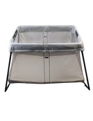 Shop BabyBjorn Travel Crib Light Bundle with Fitted Sheet, Silver at GoodBuy Gear