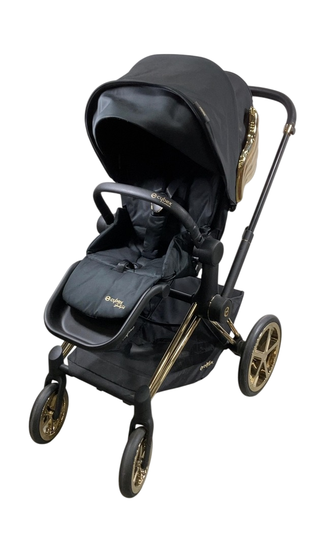 Cybex PRIAM Stroller, 2023, Wings By Jeremy Scott, Gold