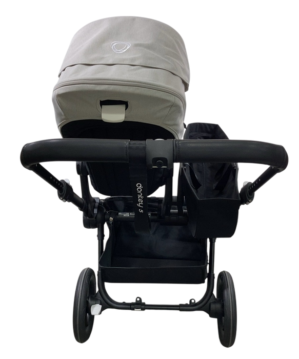 Shop Bugaboo Donkey 5 Mono Stroller, 2022, Black, Midnight Black, Misty White at GoodBuy Gear