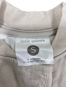 Shop Little Unicorn Cotton Muslin Sleep Bag, Small, Quilted, Grey Stripe at GoodBuy Gear