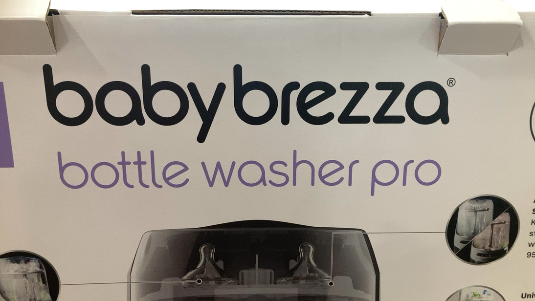 Shop Baby Brezza Bottle Washer Pro, White/Black at GoodBuy Gear
