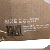 Shop Kudos Diapers, White, Size 2, 198 at GoodBuy Gear