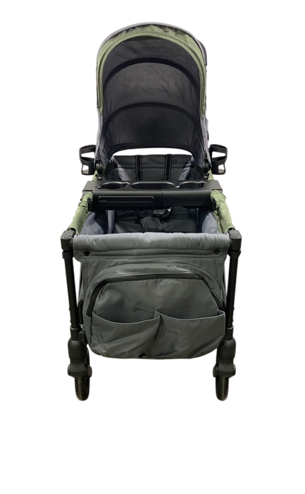 Shop Delta Children Jeep Sport All-Terrain Stroller Wagon, Grey with Olive Green at GoodBuy Gear