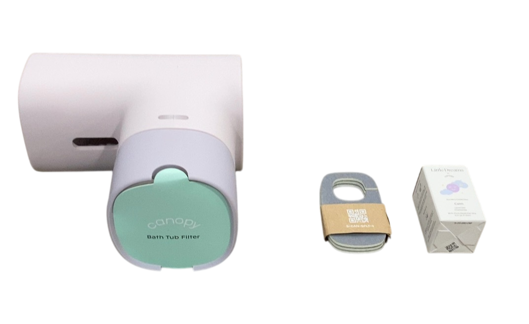 Shop Canopy Bath Tub Filter, Lavender at GoodBuy Gear