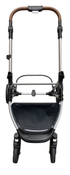 Shop Mockingbird 2.0 Single to Double Stroller Frame, 2024, Silver With Penny Leather at GoodBuy Gear