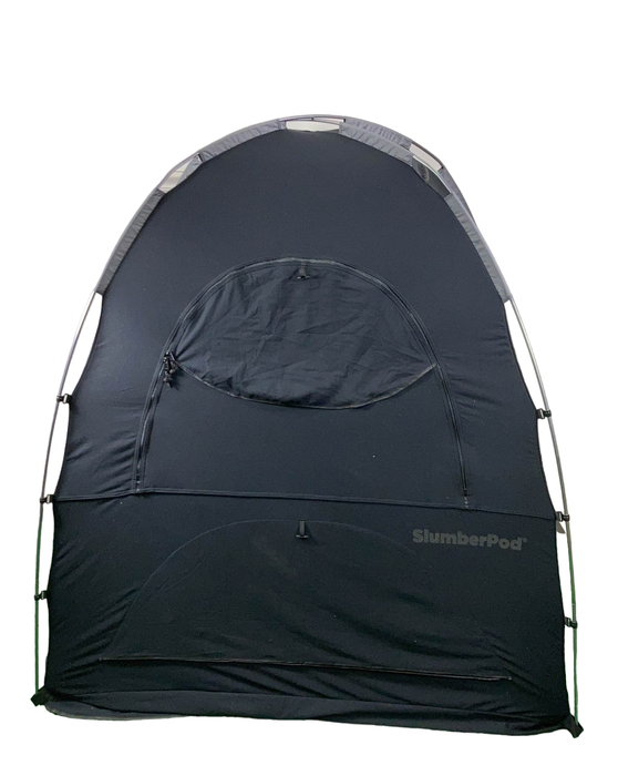 used SlumberPod 3.0 Sleep Canopy, Black with Gray Accents