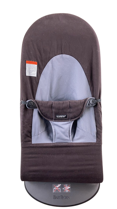 Shop BabyBjorn Bouncer Balance, Black Frame, Black/Dark Gray at GoodBuy Gear