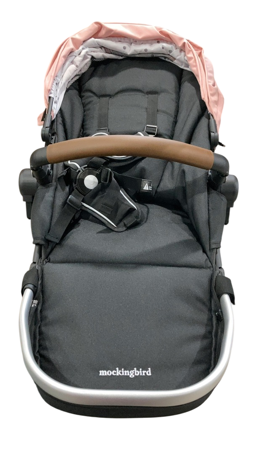 Shop Mockingbird 2nd Seat Kit 2.0, Bloom, Silver With Penny Leather, Watercolor Drops at GoodBuy Gear