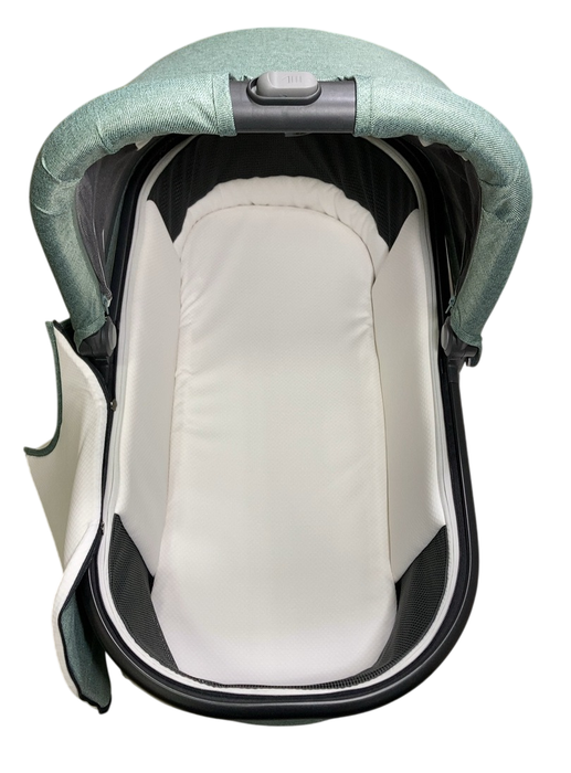 Shop UPPAbaby Bassinet V3, Gwen (Green Melange) at GoodBuy Gear