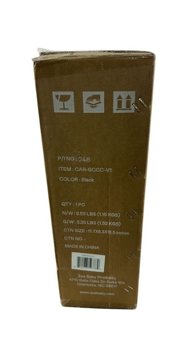 Shop Zoe Tour/Twinᵛ²/Trioᵛ² Car Seat Adapter for Graco & Chicco, Black at GoodBuy Gear