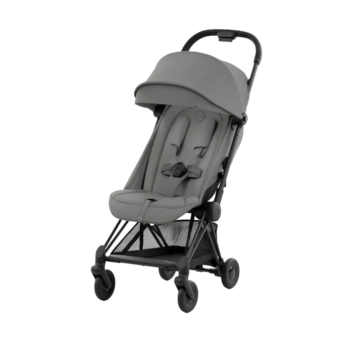Cybex Coya Stroller, 2024, Matte Black, Mirage Grey