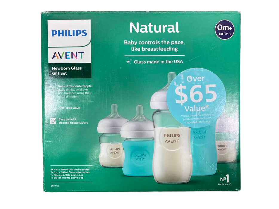 Shop Philips Avent Natural Glass Newborn Gift Set at GoodBuy Gear