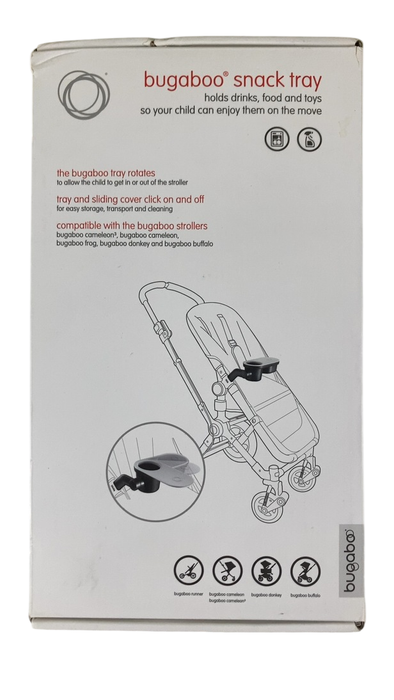 Shop Bugaboo Snack Tray, Frog/Buffalo/Runner/Cameleon (all models)/Donkey (all models)/Fox 2/Bee 6 at GoodBuy Gear