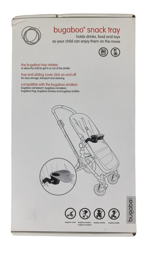 Shop Bugaboo Snack Tray, Frog/Buffalo/Runner/Cameleon (all models)/Donkey (all models)/Fox 2/Bee 6 at GoodBuy Gear
